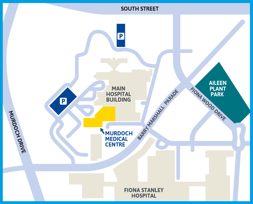 Map of Murdoch Medical Centre